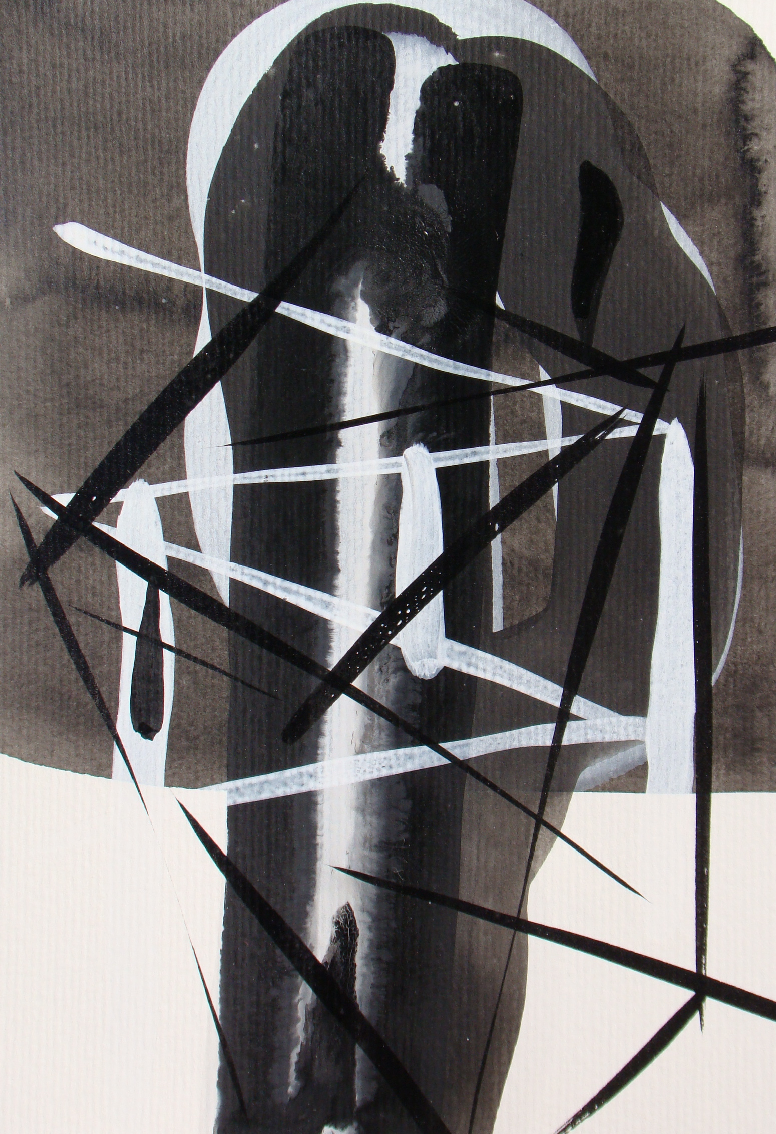 Emma Smith Even Keel Mixed media on paper 180x 125mm 2013