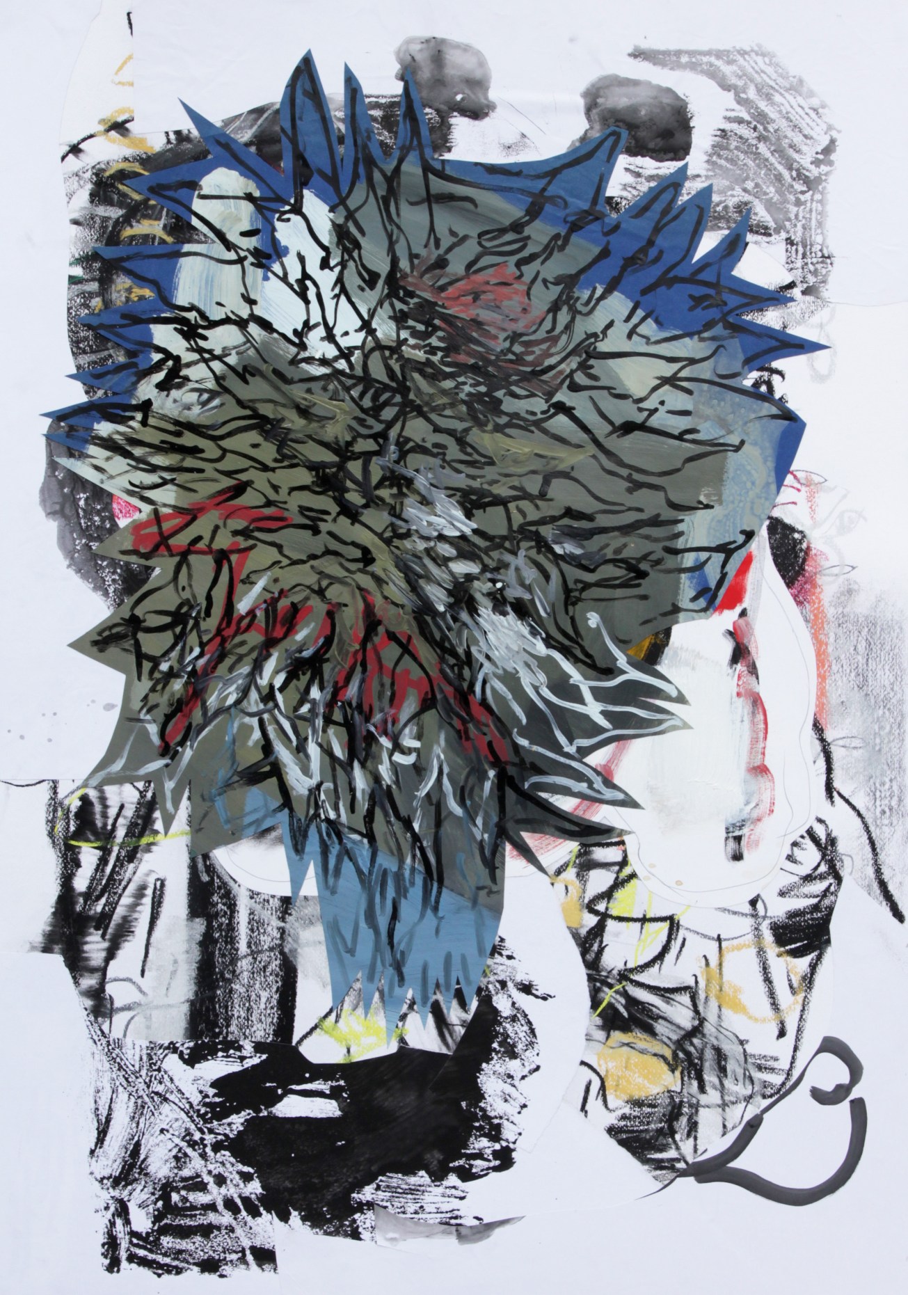 Emma Smith, The common dream, Mixed media on paper 594 x 841 mm 2010
