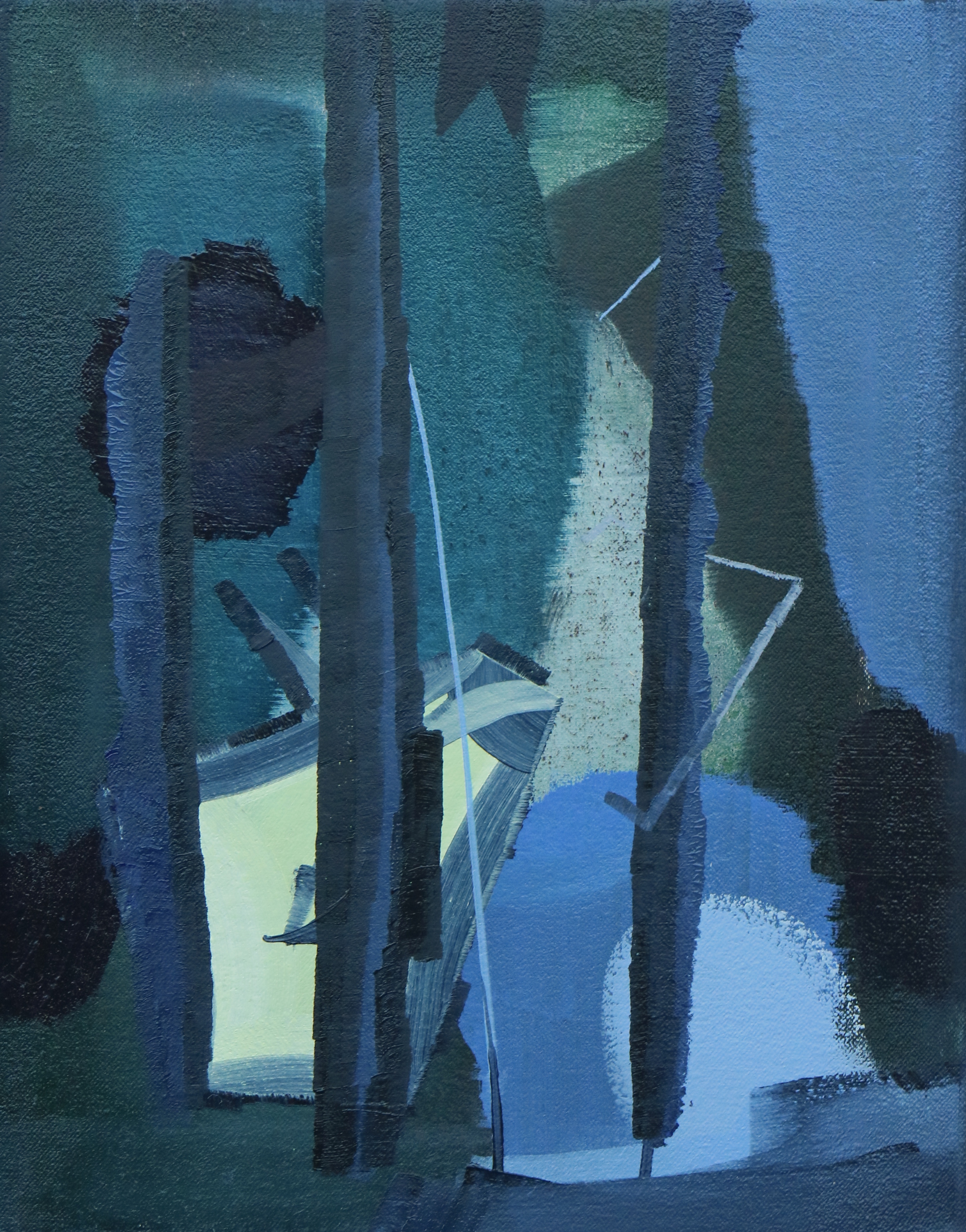 Emma Smith, Cypress , Oil on canvas, 2015