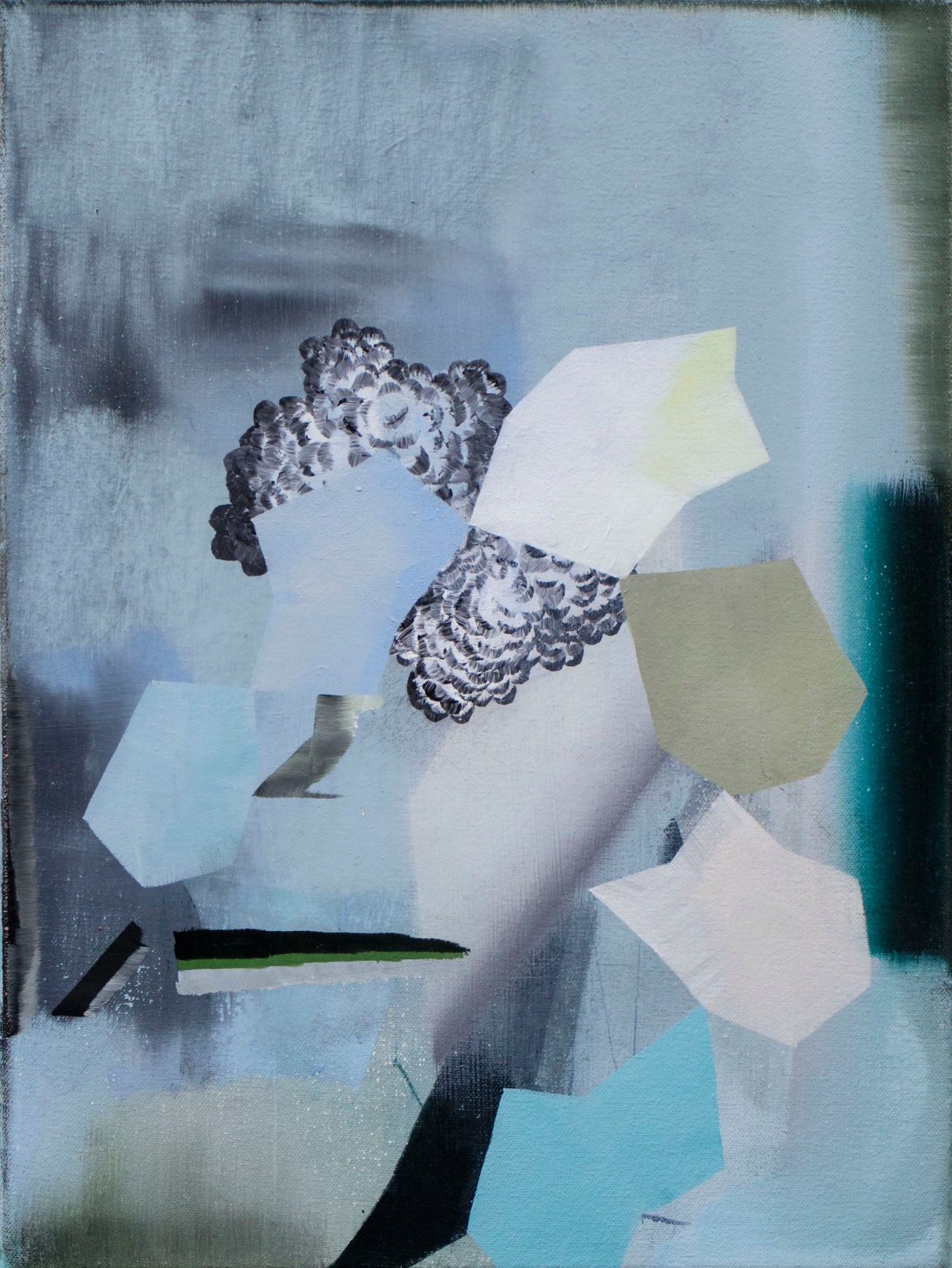 Emma Smith, Cordite Crowd II, 250 x 300mm, 2018